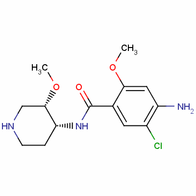 cis-4-amino-5-chloro-2-methoxy-N-(3-methoxy-4-piperidyl)benzamide [221180-26-3]