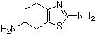 104617-49-4;106006-83-1 2,6-Diamino-4,5,6,7-tetrahydrobenzothiazole
