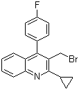 154057-56-4 3-(Bromomethyl)-2-cyclopropyl-4-(4'-fluorophenyl)quinoline