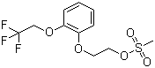 160969-03-9 2-[2-(2,2,2-Trifluoroethoxy)phenoxy]ethyl methanesulfonate