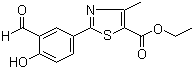 161798-01-2 Ethyl 2-(3-formyl-4-hydroxyphenyl)-4-methylthiazole-5-carboxylate