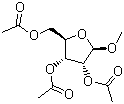 Methyl 2,3,5-tri-O-acetyl-D-ribofuranoside [52554-28-6]