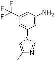 641571-11-1 3-(4-Methyl-1H-imidazol-1-yl)-5-(trifluoromethyl)aniline