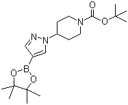 877399-74-1 tert-Butyl 4-[4-(4,4,5,5-tetramethyl-1,3,2-dioxaborolan-2-yl)-1H-pyrazol-1-yl]piperidine-1-carboxylate