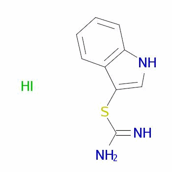 S-(3-indolyl)isothiouronium iodide [26377-76-4]