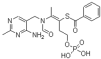S-benzoylthiamine O-monophosphate [22457-89-2]