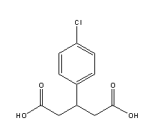 3-(4-chlorophenyl)pentanedioic acid CAS 35271-74-0