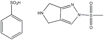 1280210-80-1 2-(Methylsulfonyl)-2,4,5,6-tetrahydropyrrolo[3,4-c]pyrazole benzenesulfonate