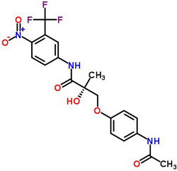401900-40-1 N-[4-Nitro-3-(trifluoromethyl)phenyl]-(2S)-3-[4-(acetylamino)phenoxy]-2-hydroxy-2-methylpropanamide