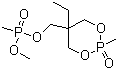 (5-Ethyl-2-methyl-1,3,2-dioxaphosphorinan-5-yl)methyl dimethyl phosphonate P-oxide