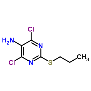 145783-15-9 4,6-dichloro-2-(propylsulfanyl)pyrimidin-5-amine