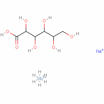 12550-17-3 sodium [D-gluconato(4-)]antimonate(1-)