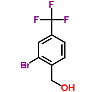 [2-Bromo-4-(trifluoromethyl)phenyl]methanol [497959-33-8]